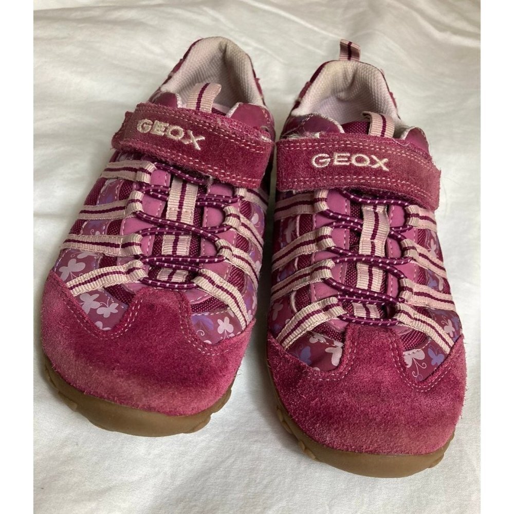 Girls Geox Respira Sneaker‎ Pink 4